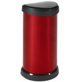 Abfalleimer Decobin CURVER 02130-931-rot