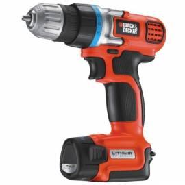 Service Manual Aku Bohrer, Akuscrewdriver BLACK-DECKER EGBL108K