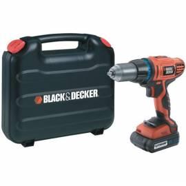 Bedienungsanleitung für Aku Bohrer, Akuscrewdriver BLACK-DECKER HP186F4LK