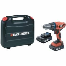 Aku Bohrer, Akuscrewdriver BLACK-DECKER HP188F4LBK