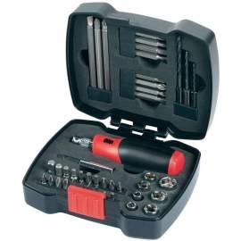 Werkzeug set BLACK-DECKER-A7175 schwarz/rot