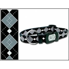 DogIT Hundehalsband Geomet grau-schwarz XL PCs (104-0527)