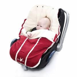 Feder WALLABOO newborn Fusssack, rot