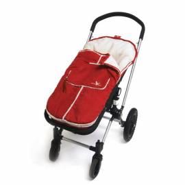 Feder WALLABOO Fusssack in den Kinderwagen, rot - Anleitung