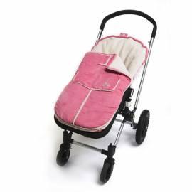 Feder WALLABOO Fusssack in den Kinderwagen, Rosa