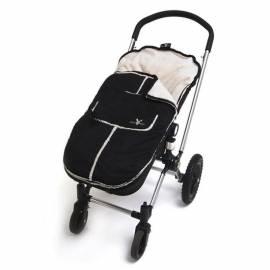 Feder WALLABOO Fusssack in den Kinderwagen, schwarz