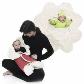 WALLABOO Winter Decke Babydecke, rot