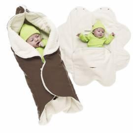 WALLABOO Winter Decke-Baby-Decke, braun