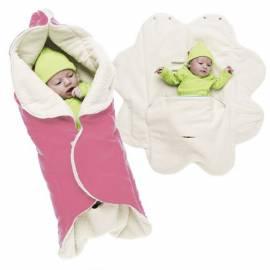 WALLABOO Winter Decke Babydecke, Rosa