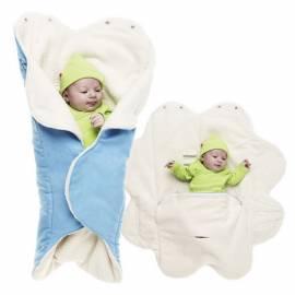 WALLABOO Winter Decke Babydecke, blau