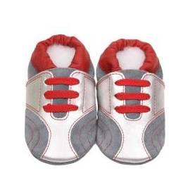 Bedienungsanleitung für Baby führen Schuhe Shooshoos grau/silber/rot Sport - XL