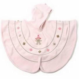 Poncho BABYBOUM POLAR Rosa - Anleitung