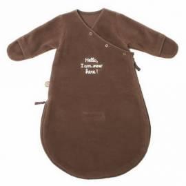 BABYBOUM POLAR Schlafsack 55 cm, Hallo CHOCO