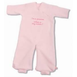 Schlafsack BABYBOUM POLAR 70 cm lustigen TEXT Pink Gebrauchsanweisung