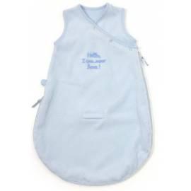 Schlafsack BABYBOUM TERRY 55cm Hello LIGHT BLUE