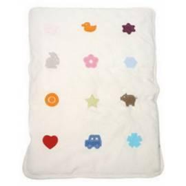 Alles in einem Cover Babyboum POLAR 100 x 140 Ecru