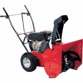 Schneefräsen NGP ST 650 schwarz/rot