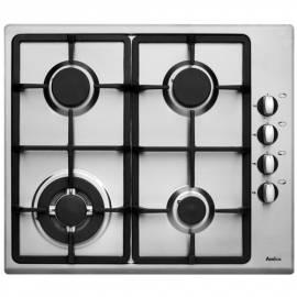 Gas hob AMICA PGXZ 6211 stainless