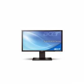 Monitor, ACER B243PHymdr (ET.FB3HE. 019) schwarz