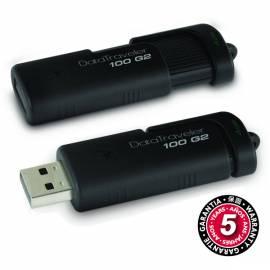 USB-flash-Disk KINGSTON DataTraveler 100 4GB USB 2.0 (DT100G2 / 4GB) schwarz
