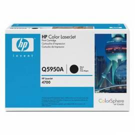 Bedienungshandbuch HP Q5950A schwarz Toner