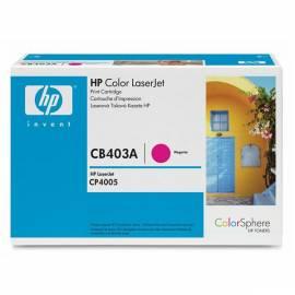 Bedienungshandbuch Toner HP CB403A rot