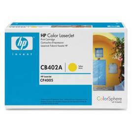 Benutzerhandbuch für HP CB402A gelb Toner