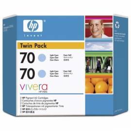 Refill HP 70 130 ml Tinte, 2 *, 2 pack (CB351A) blau Bedienungsanleitung