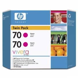 Refill HP 70 130 ml Tinte, 2 *, 2 pack (CB344A) rot Gebrauchsanweisung