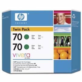 Refill HP 70 130 ml Tinte, 2 *, 2 pack (CB348A) grün