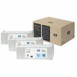 Tintenpatrone HP 81 680 ml, 3 *, 3 Seiten, 3-pack (C5070A) blau Gebrauchsanweisung