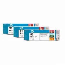 HP 91 775 ml, Tinte, 3er-Pack (C9480A) schwarz