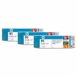 HP 91 775 ml, Tinte, 3er-Pack (C9484A) rot