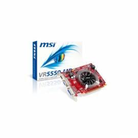 Grafikkarte MSI VR5550-MD1G Bedienungsanleitung