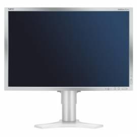 NEC P221W Monitor (60002508) silber/weiss Bedienungsanleitung