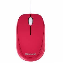 Bedienungshandbuch MICROSOFT Compact Optical mouse 500 (U81-00062) rot