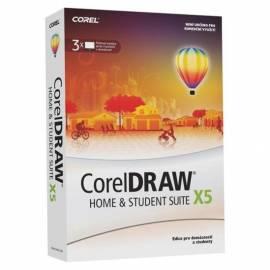 Software COREL Home &   Student Suite X 5 Mini Box CZE (CDHSX5CZMB) Bedienungsanleitung