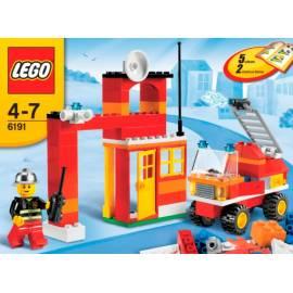 LEGO CREATOR Feuerwehr Aufbau Set-6191 Bedienungsanleitung