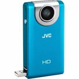 Camcorder JVC PICSIO GC-FM2A, SDHC, blau Blue