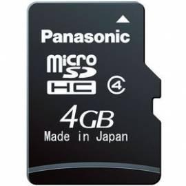 Datasheet PANASONIC RP-Speicherkarte SM04GFE1K, 4 GB