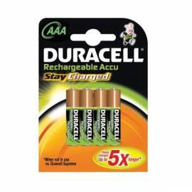 Benutzerhandbuch für Akku DURACELL LSD AAA - 4 NiMH Akku NB 800 mAh