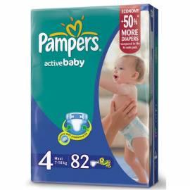 Handbuch für Plenky PAMPERS Active Baby Giantpack Maxi 82