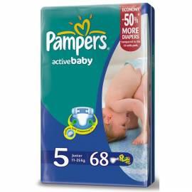 PDF-Handbuch downloadenPlenky PAMPERS Active Baby Giantpack Junior 68