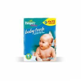 Servietten PAMPERS Feuchttücher refill 4 x 72 PC