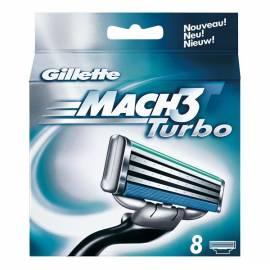 Bedienungsanleitung für Ersatzmesser GILLETTE MACH 3 Turbo 8 Stk