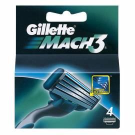 Bedienungshandbuch Ersatzteile Blade GILLETTE MACH 3-4 Stück