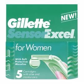 zusätzliche Klinge GILLETTE Sensor Excel 5 ks