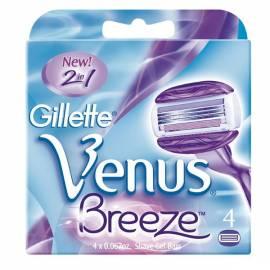 Bedienungsanleitung für zusätzliche Klinge GILLETTE Venus Breeze 4 ks