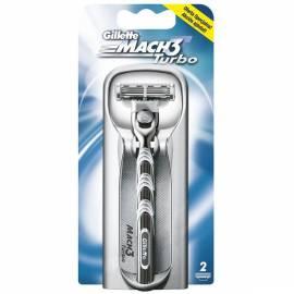 GILLETTE Mach3 Turbo Rasierer + 2 Ersatzsprinkler - Anleitung