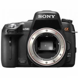 SONY Digitalkamera DSLR-A580 schwarz Bedienungsanleitung